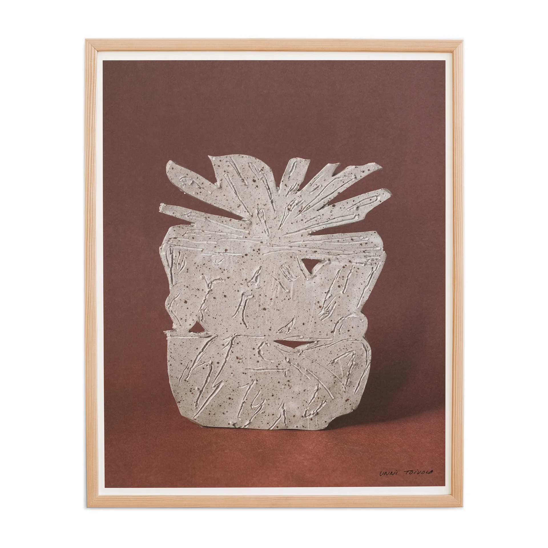 Lámina Still Up 40x50 cm, rojo-gris Fine Little Day