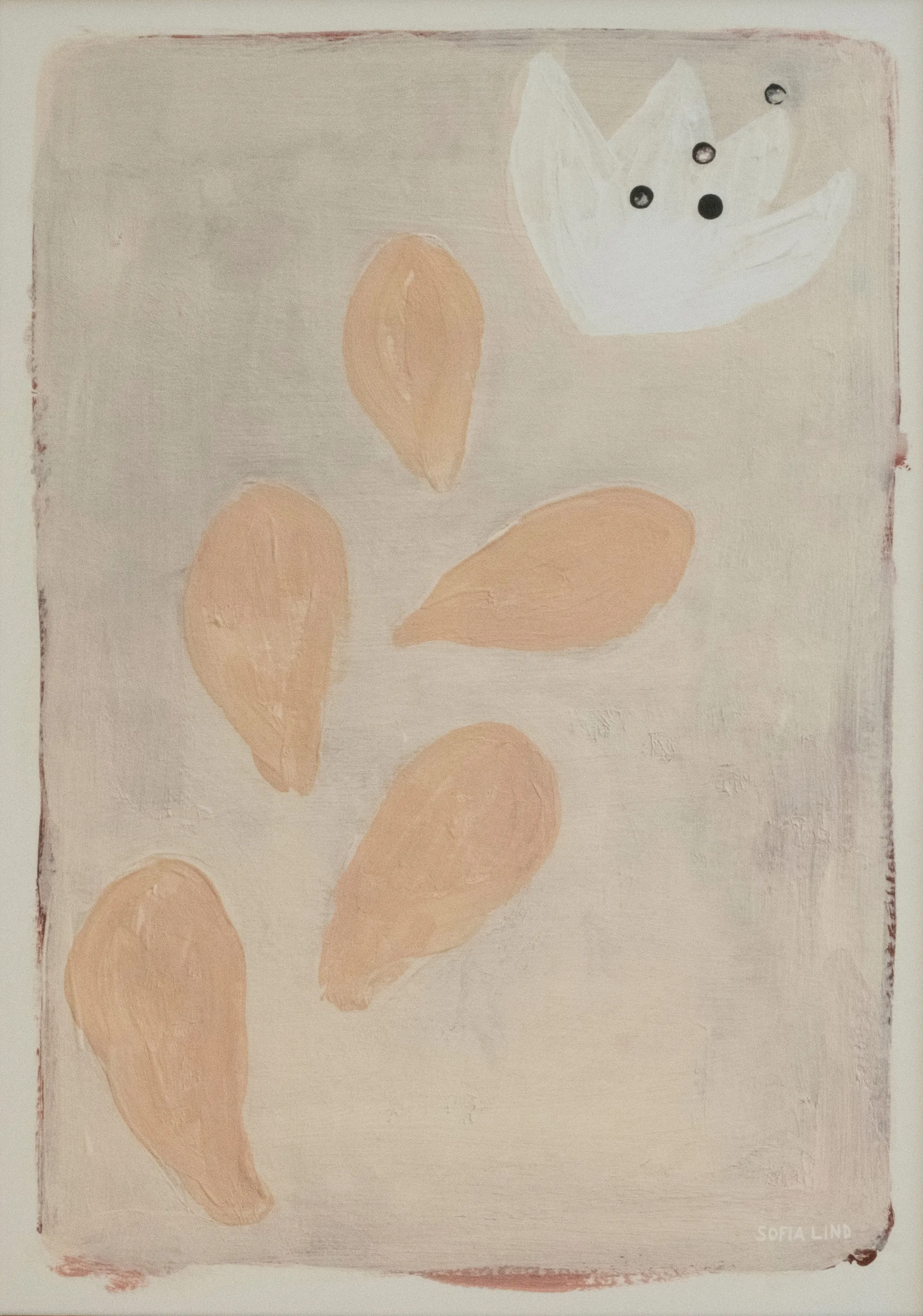 Lámina Stone Crop 50x70 cm, Pink-nude Fine Little Day