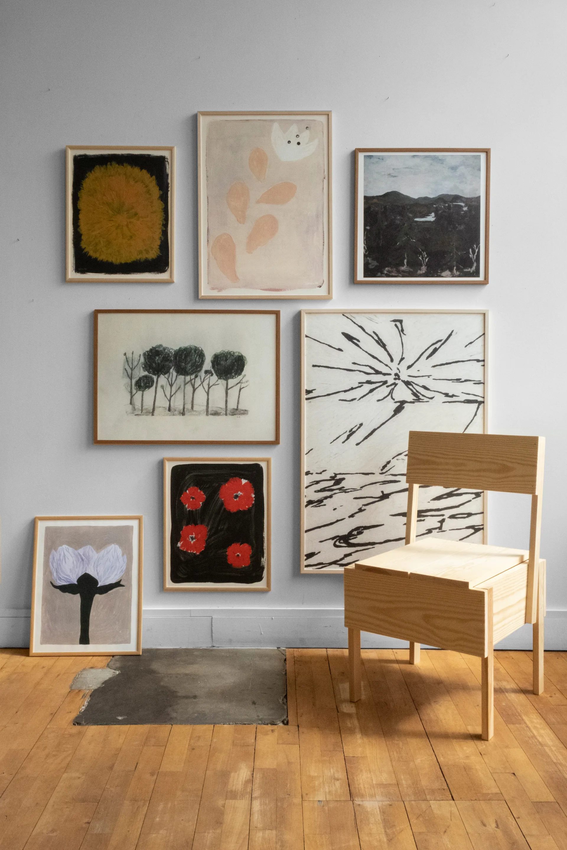 Lámina Stone Crop 50x70 cm, Pink-nude Fine Little Day