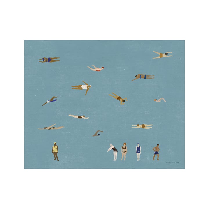 Lámina Swimmers - 40x50 cm - Fine Little Day