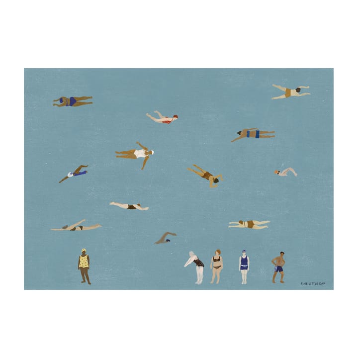 Lámina Swimmers - 50x70 cm - Fine Little Day