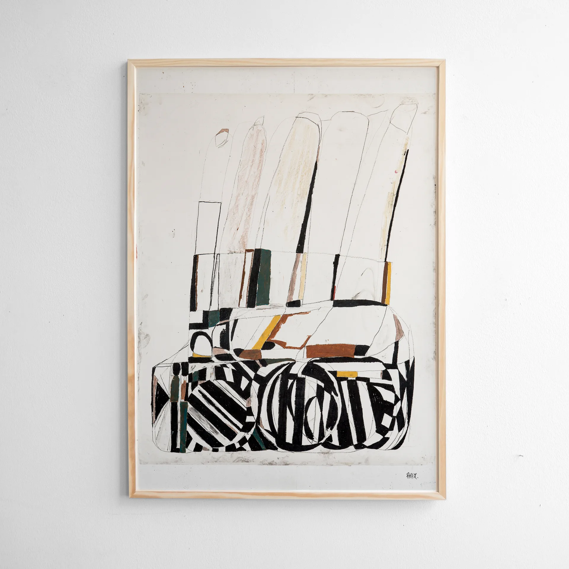 Lámina Takes time to pass 70x100 cm, Multi Fine Little Day