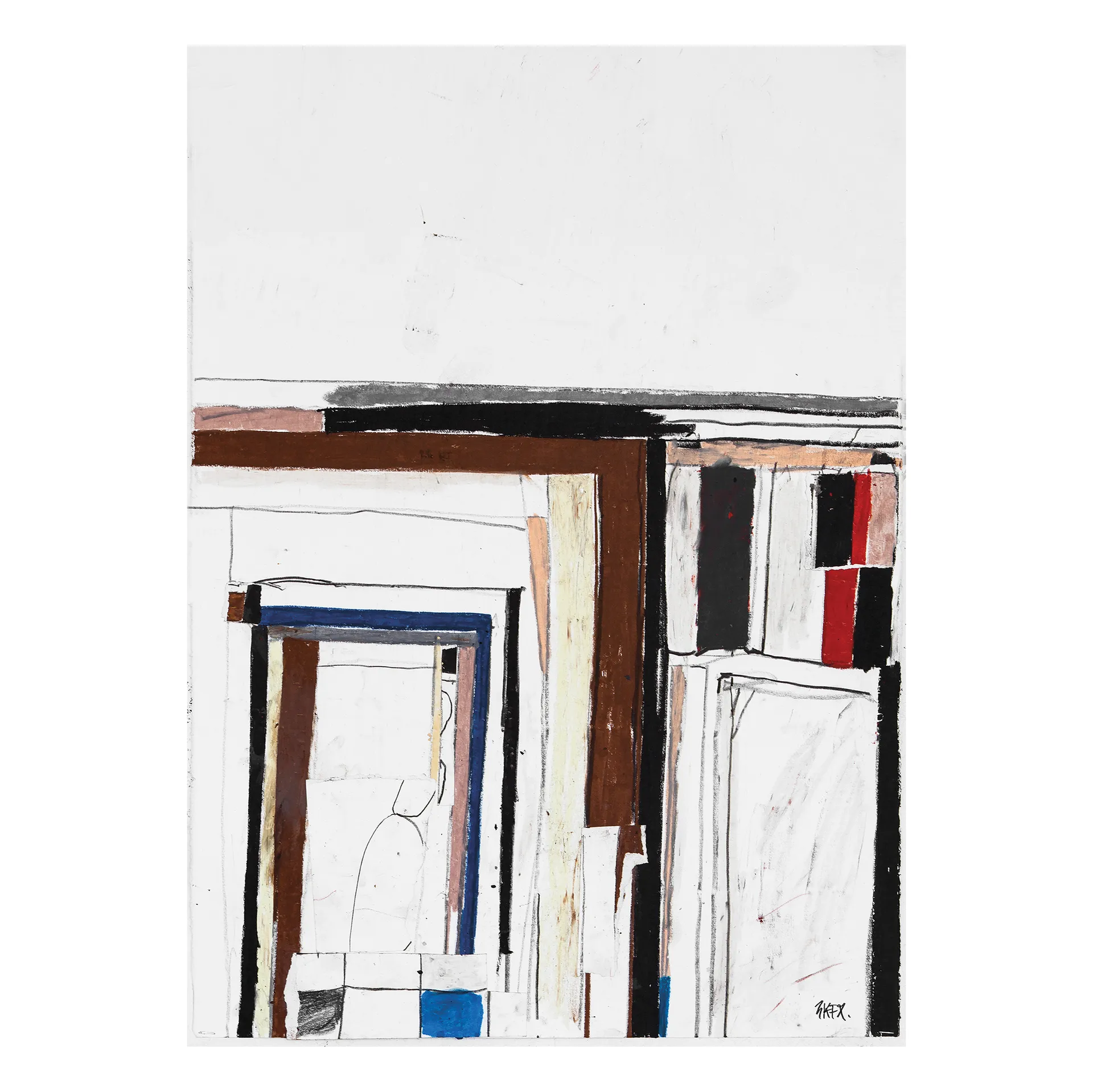 Lámina We only got out at night 50x70 cm, Multi Fine Little Day