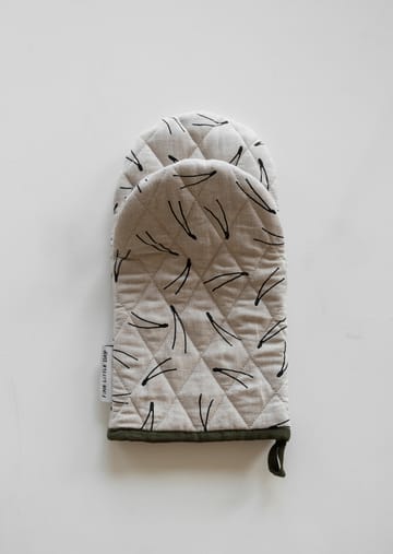 Manopla de horno acolchada Barr - Natural - Fine Little Day