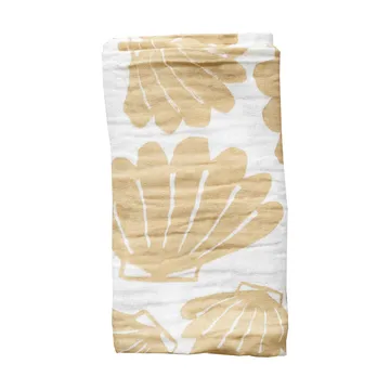 Manta de muselina Snäcka 120x120 cm - Sand - Fine Little Day