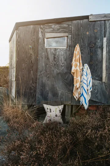 Manta de muselina Snäcka 120x120 cm - Sand - Fine Little Day