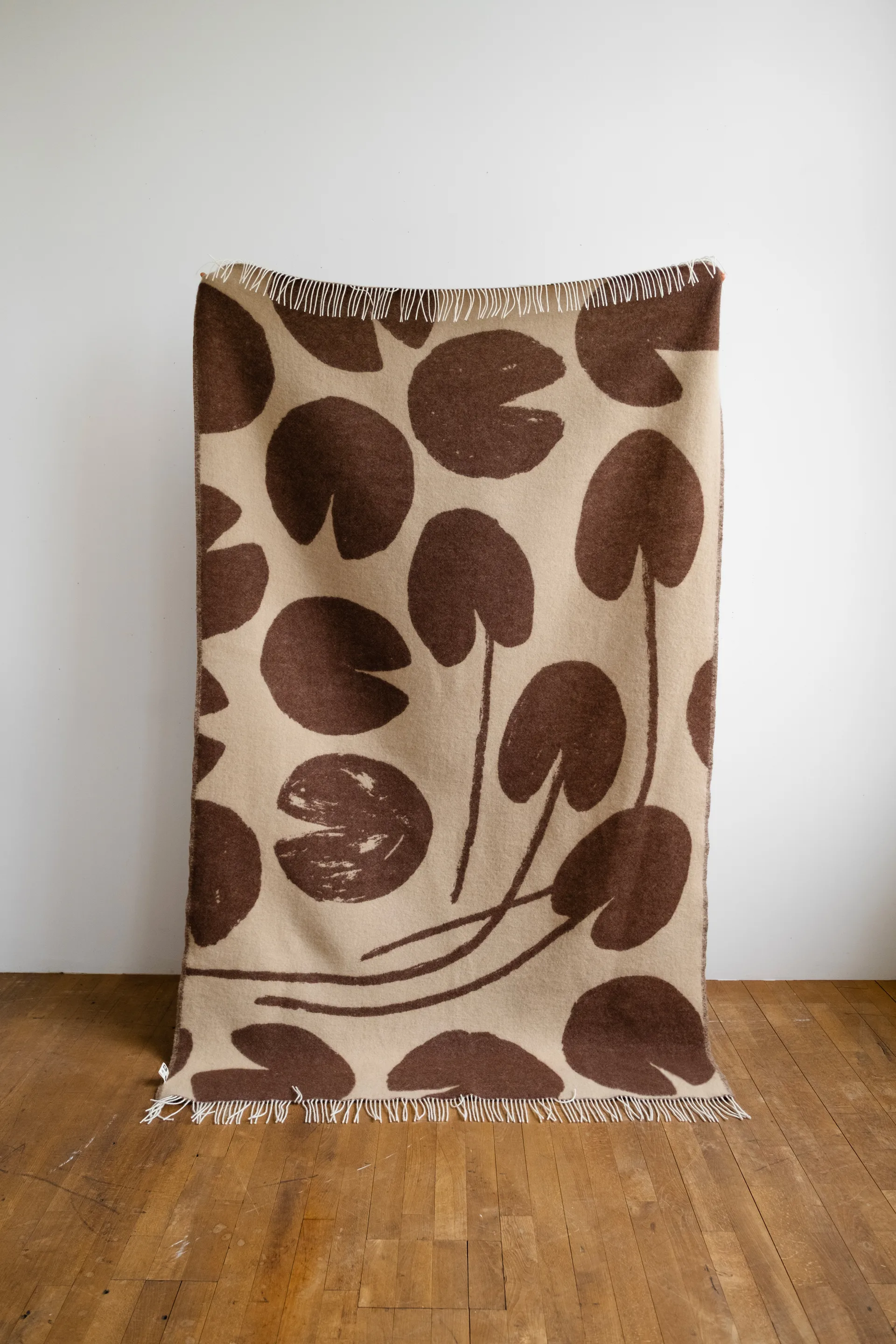 Manta Water lilies 130x220 cm, Brown Fine Little Day