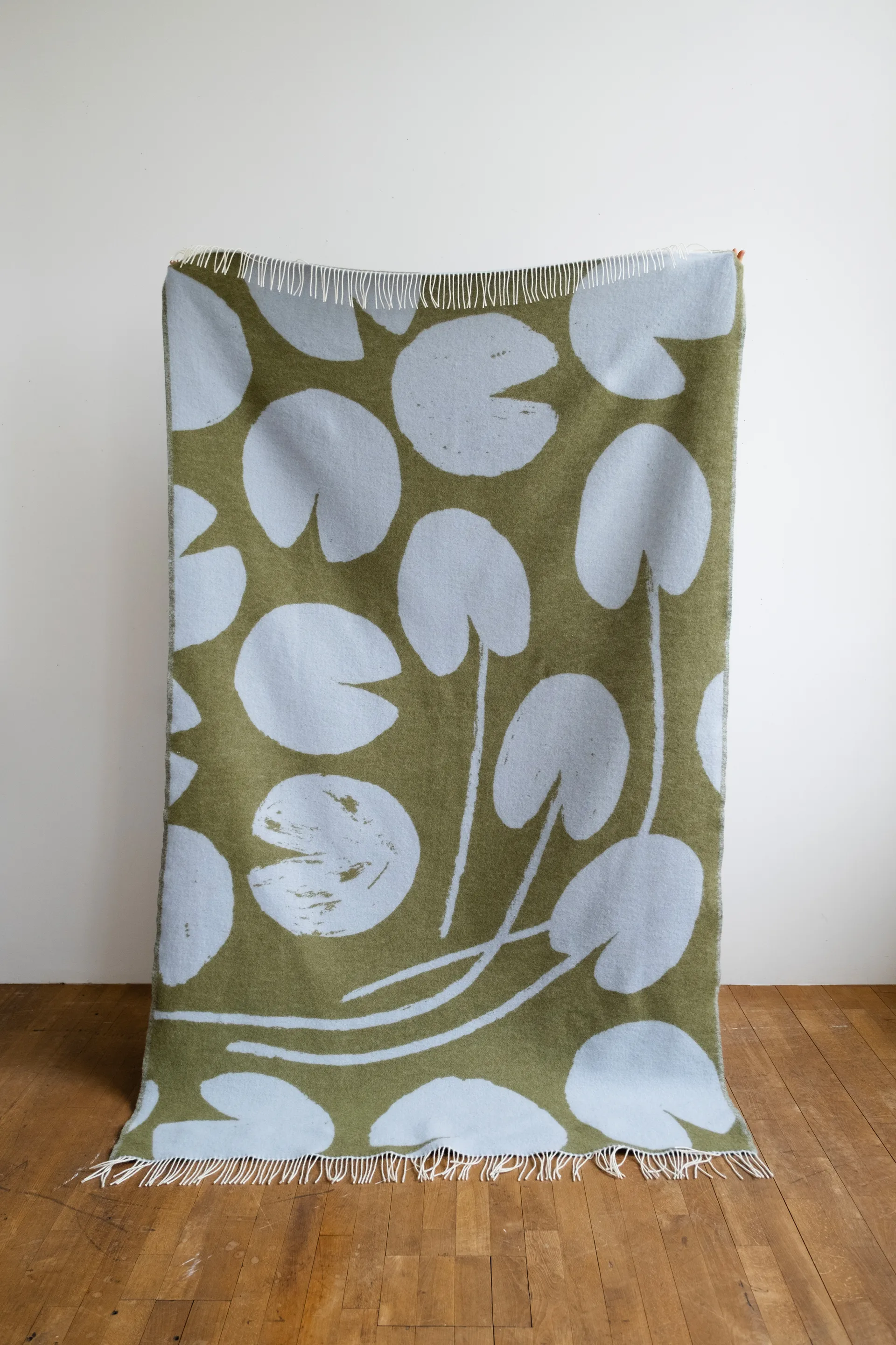 Manta Water lilies 130x220 cm, Brown Fine Little Day