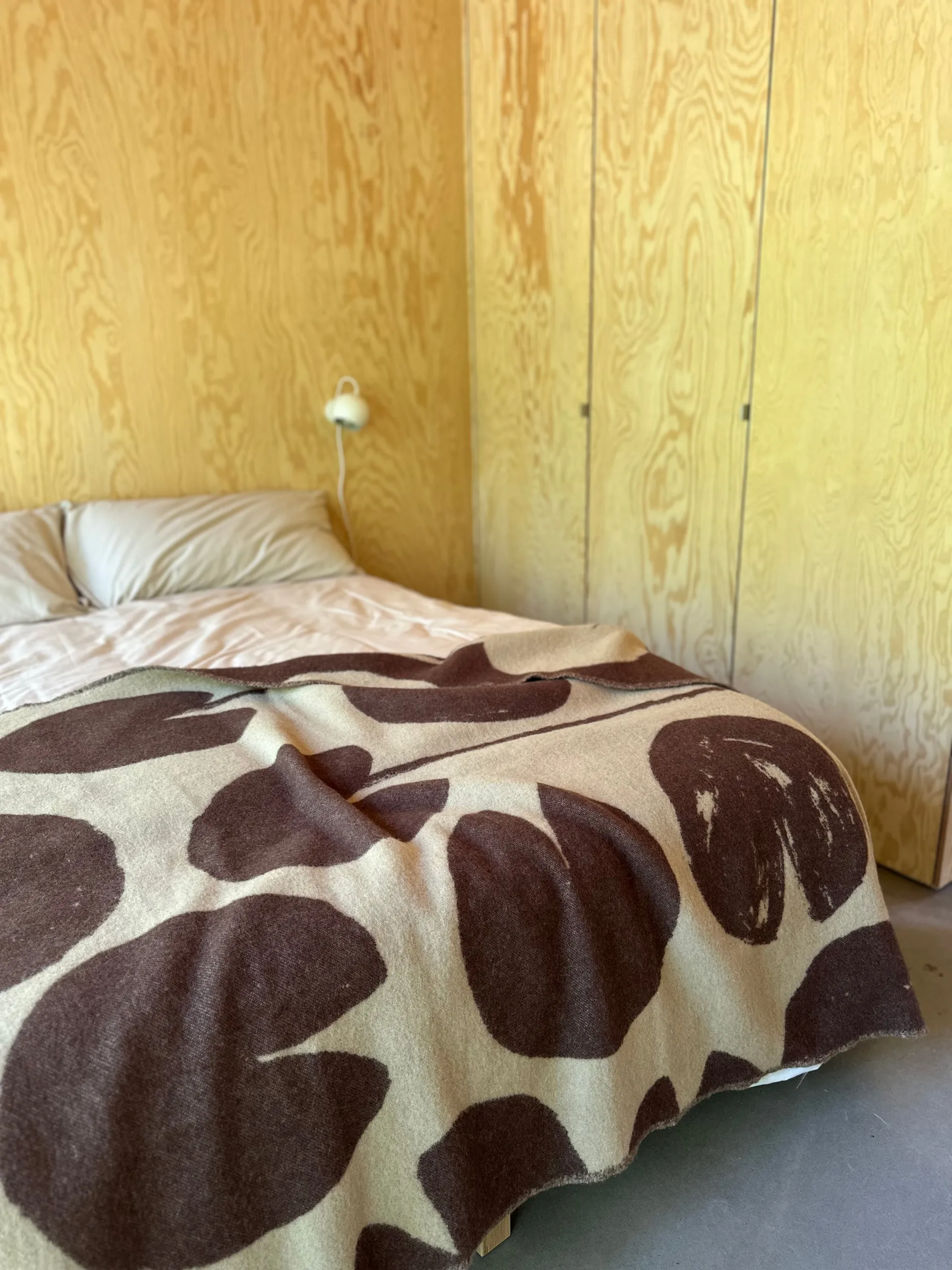 Manta Water lilies 130x220 cm, Brown Fine Little Day