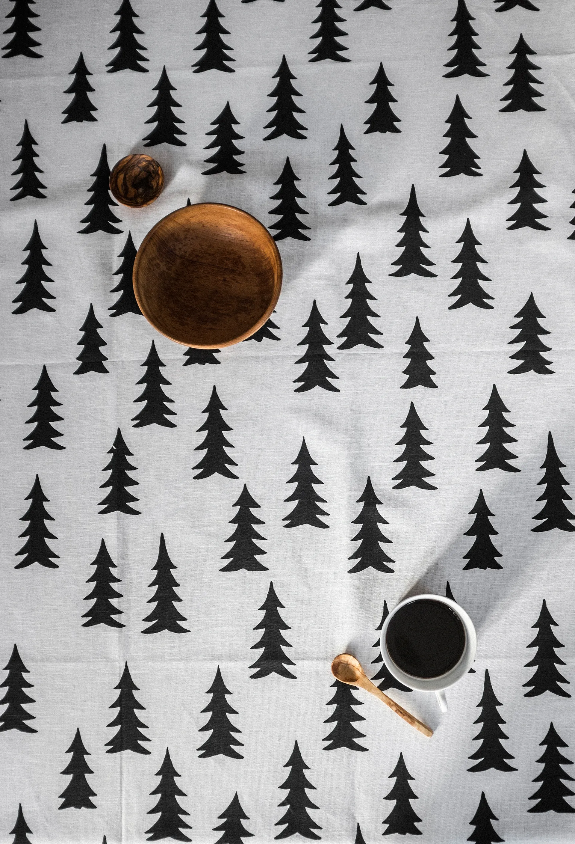 Mantel Gran, blanco-negro Fine Little Day