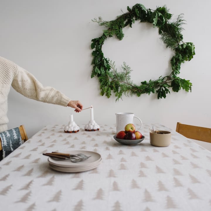 Mantel Gran jacquard 147x250 cm, Sand Fine Little Day