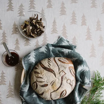 Mantel Gran lino 147x147 cm - Sand - Fine Little Day