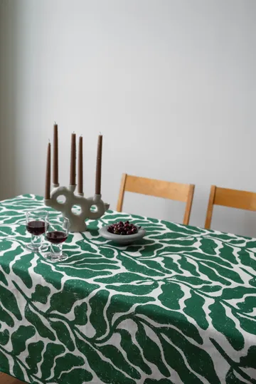 Mantel Leaves - Green, 149x250 cm - Fine Little Day