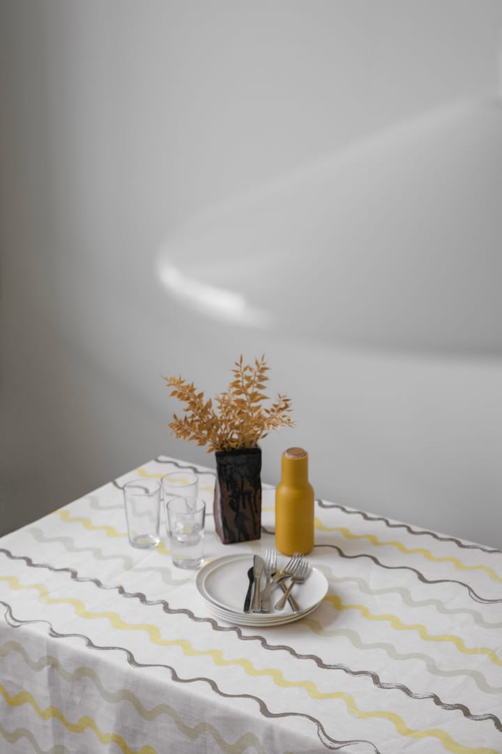 Mantel Randig 149x250 cm, White-yellow Fine Little Day
