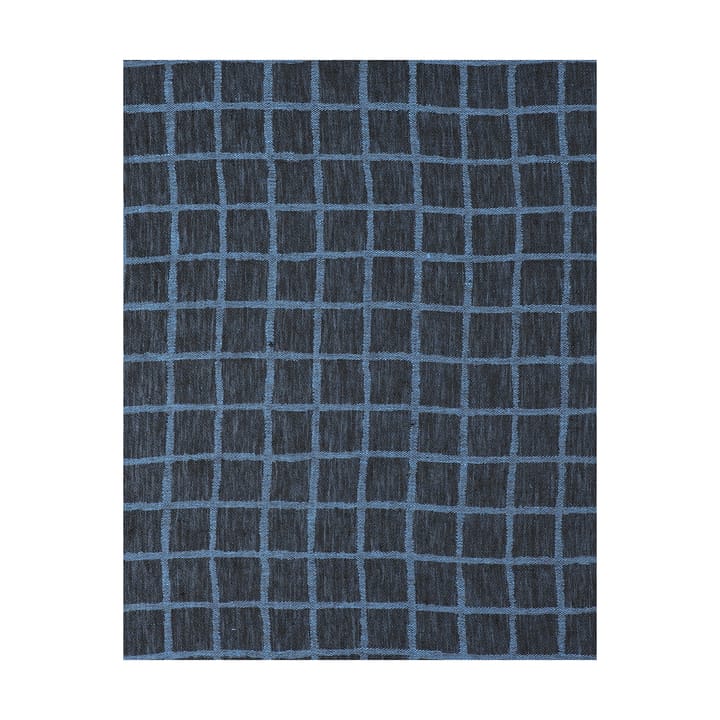 Mantel Rutig jacquard 147x147 cm - Blue-black - Fine Little Day