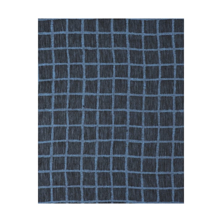 Mantel Rutig jacquard 147x250 cm - Blue-black - Fine Little Day