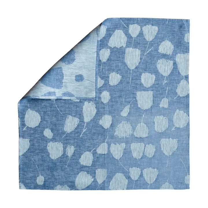Paño de cocina Bouquet 58x58 cm - Azul-offwhite - Fine Little Day