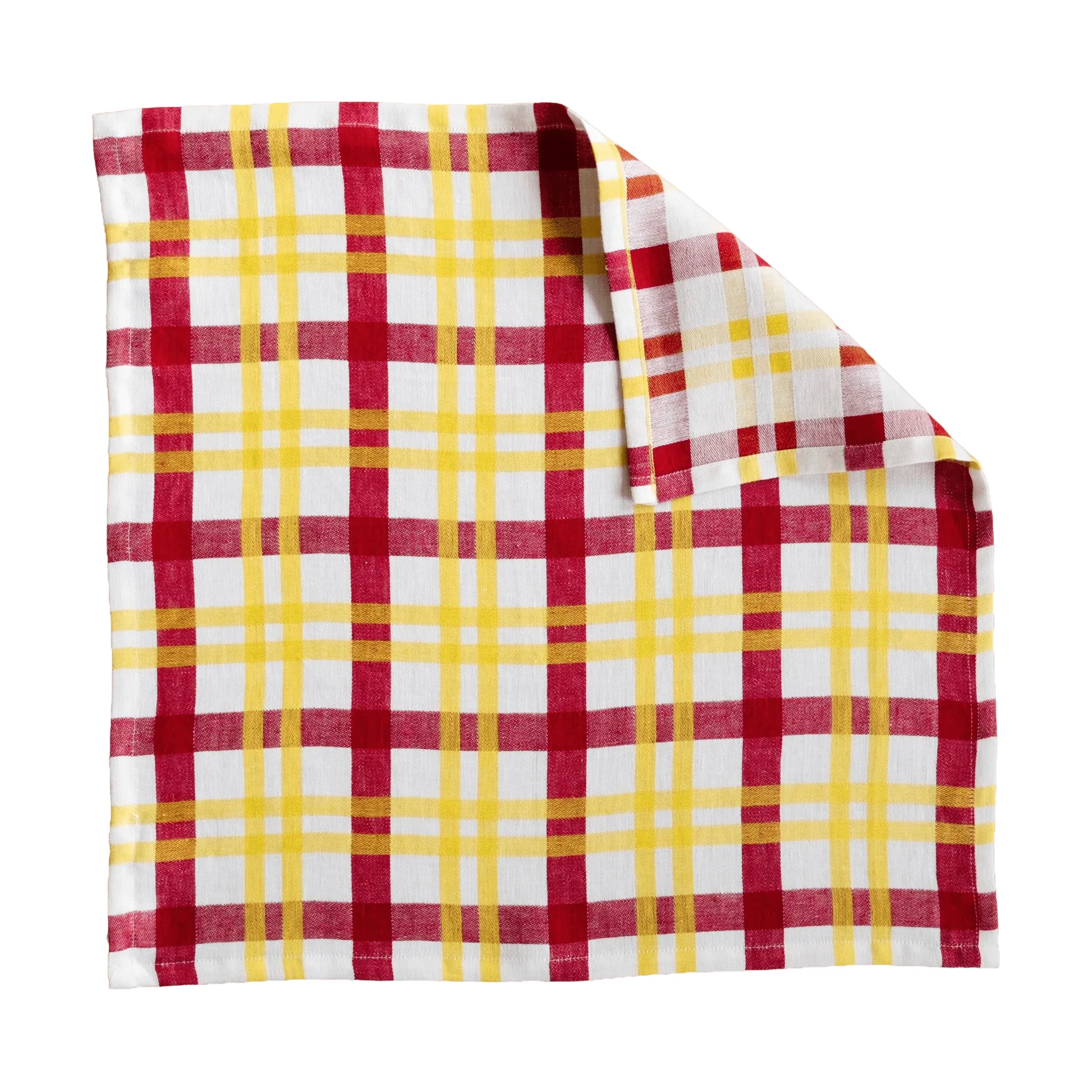Paño de cocina Grid, Amarillo, 58x58 cm Fine Little Day