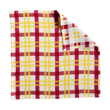 Paño de cocina Grid - Amarillo, 58x58 cm - Fine Little Day