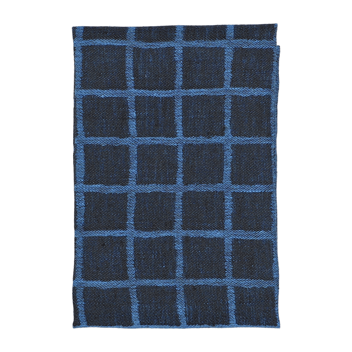 Paño de cocina Rutig jacquard 47x70 cm, Blue-black Fine Little Day