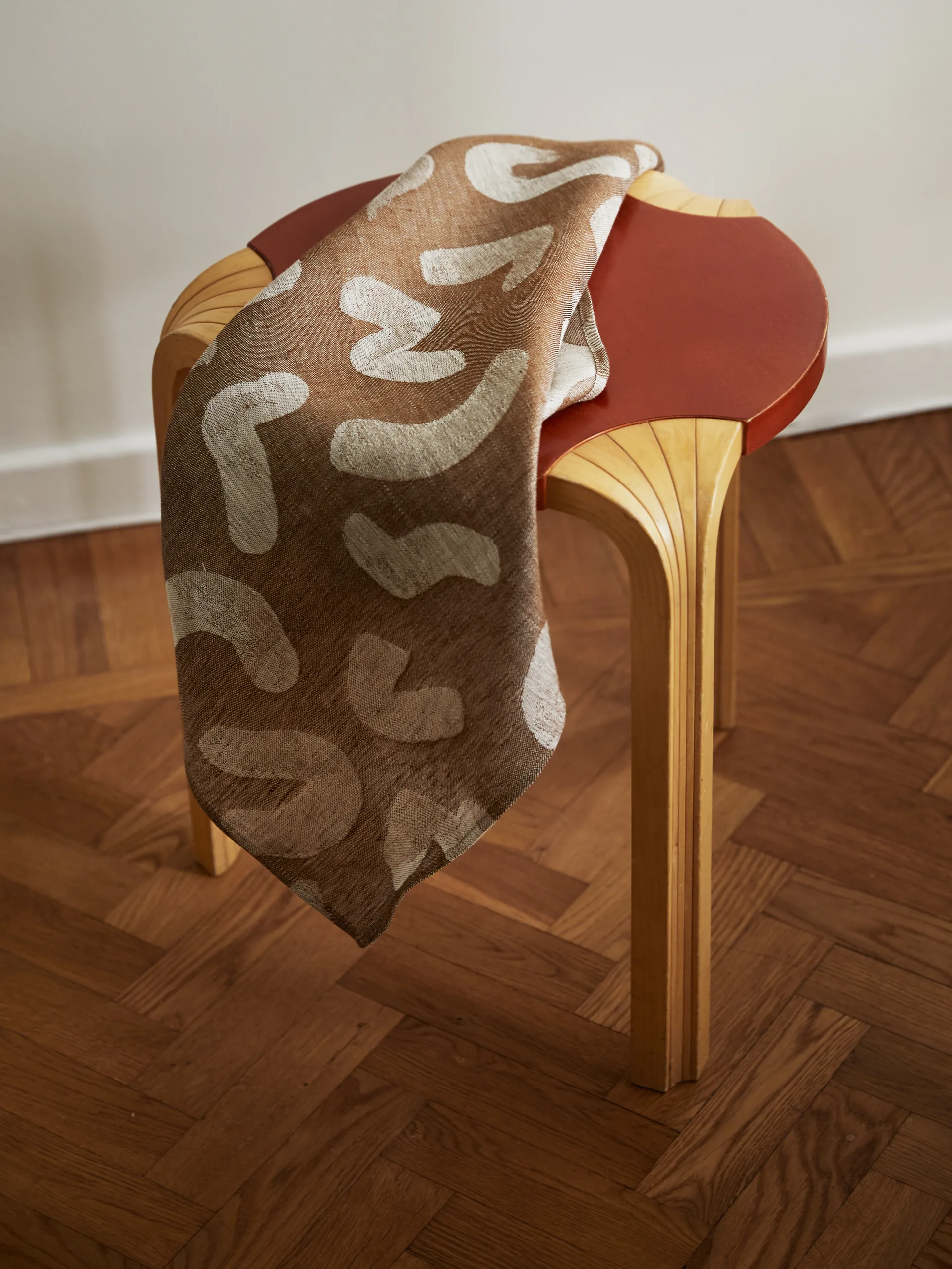 Paño de cocina Udon 58x58 cm, Marrón Fine Little Day