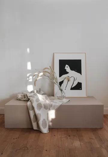 Plaid Dots 140x180 cm - Beige - Fine Little Day