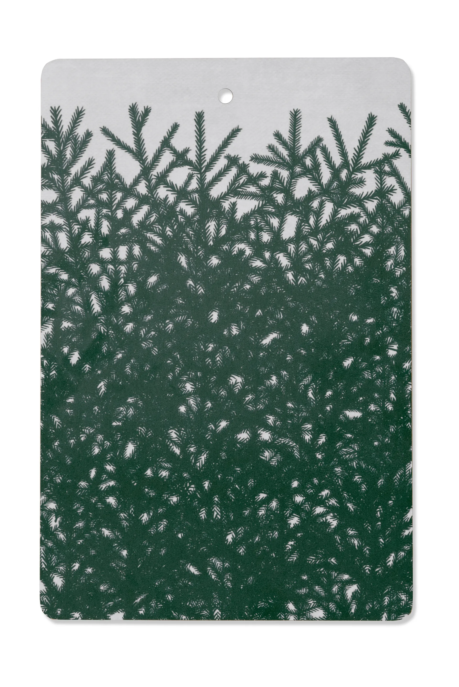 Tabla de cortar Granris 21x31 cm, Blanco-verde Fine Little Day