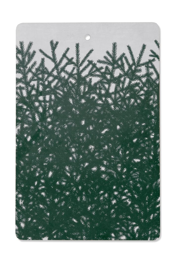 Tabla de cortar Granris 21x31 cm - Blanco-verde - Fine Little Day