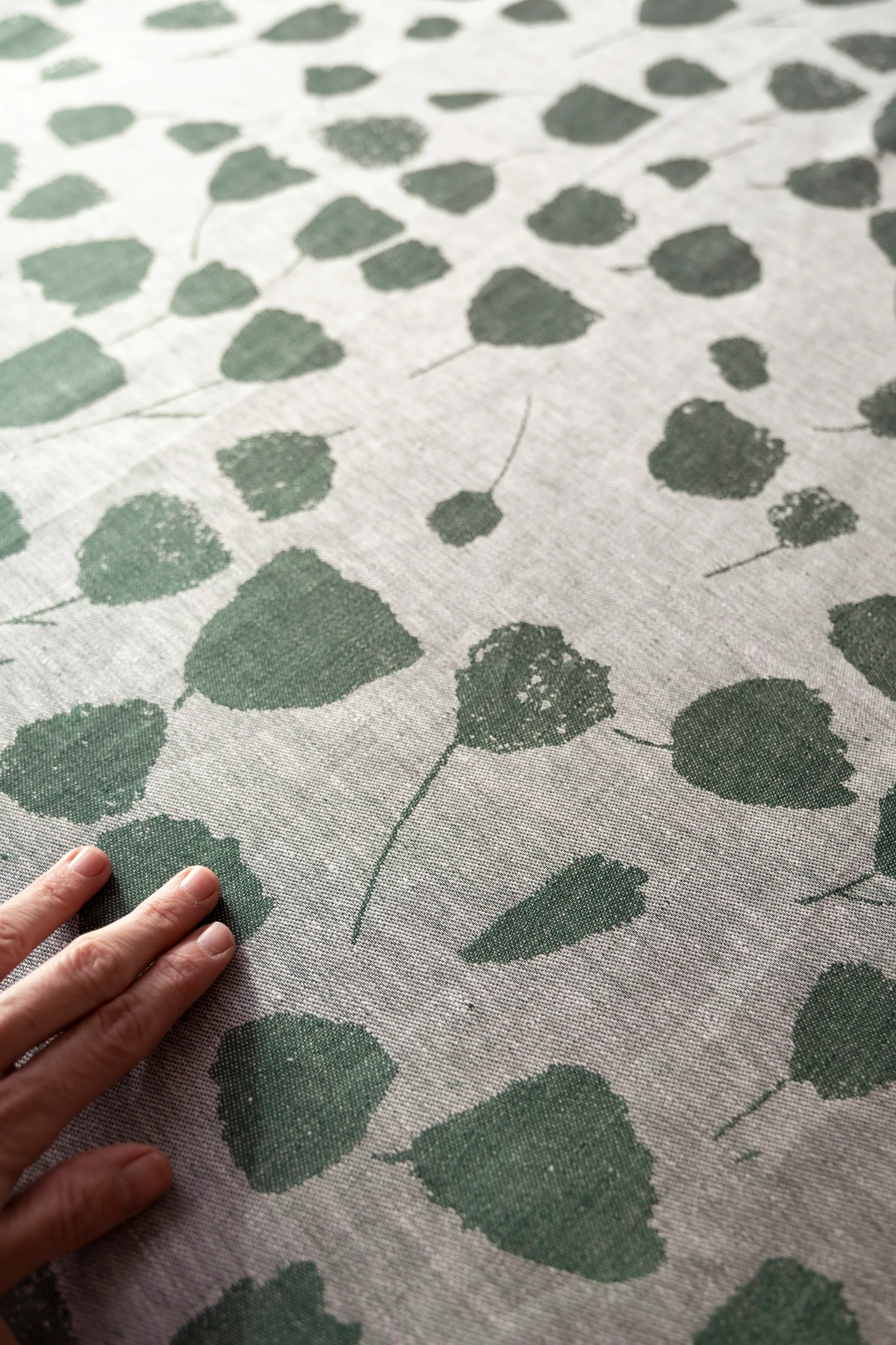 Tela Bouquet, Verde-off-white Fine Little Day