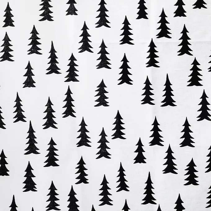 Tela Gran, blanco-negro Fine Little Day