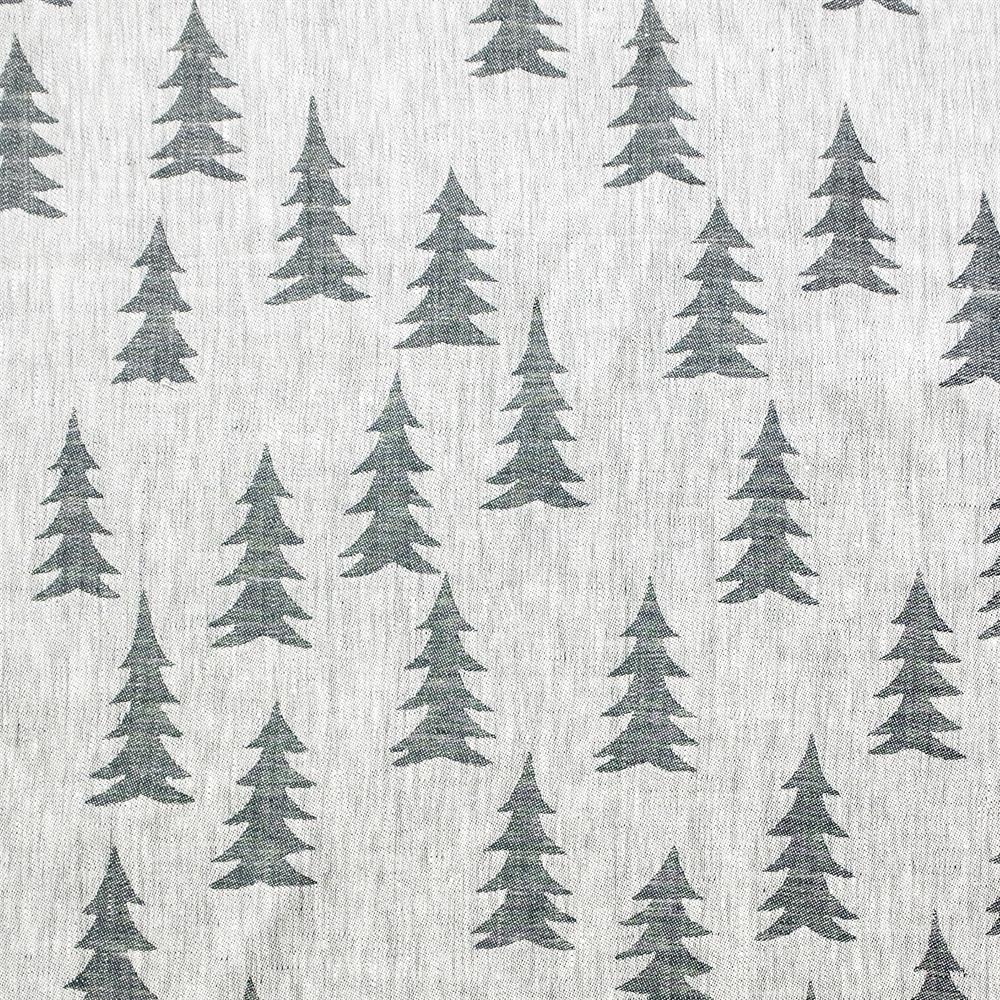 Tela Gran, lino, verde oscuro-blanco Fine Little Day