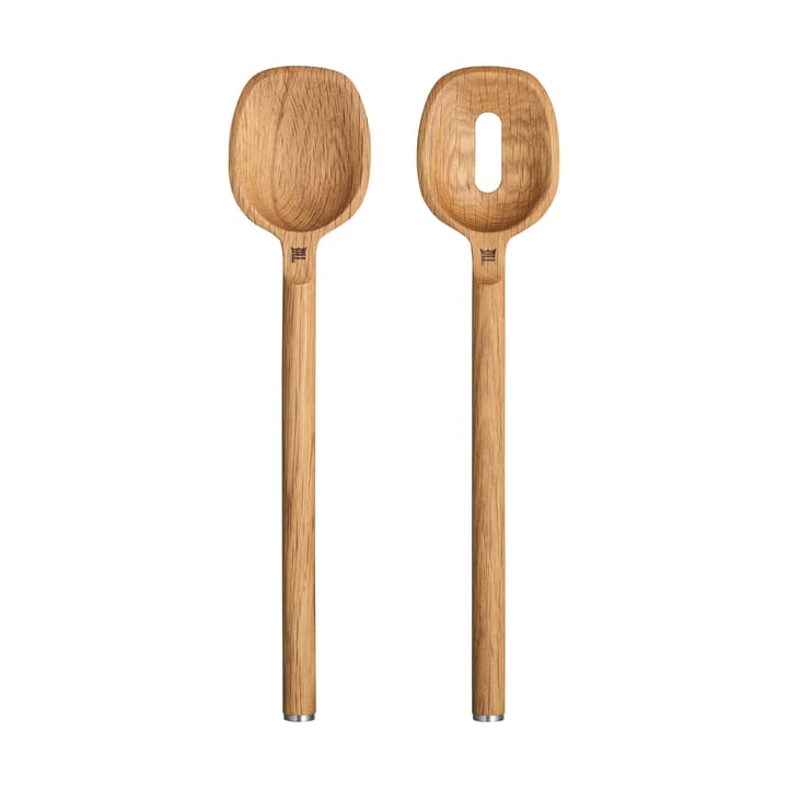 2 Cucharas Norden - Roble-acero inoxidable - Fiskars