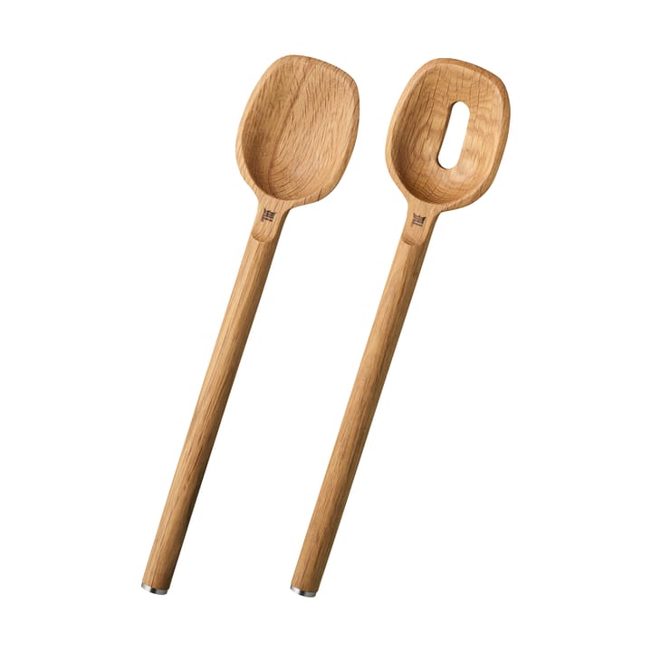 2 Cucharas Norden - Roble-acero inoxidable - Fiskars