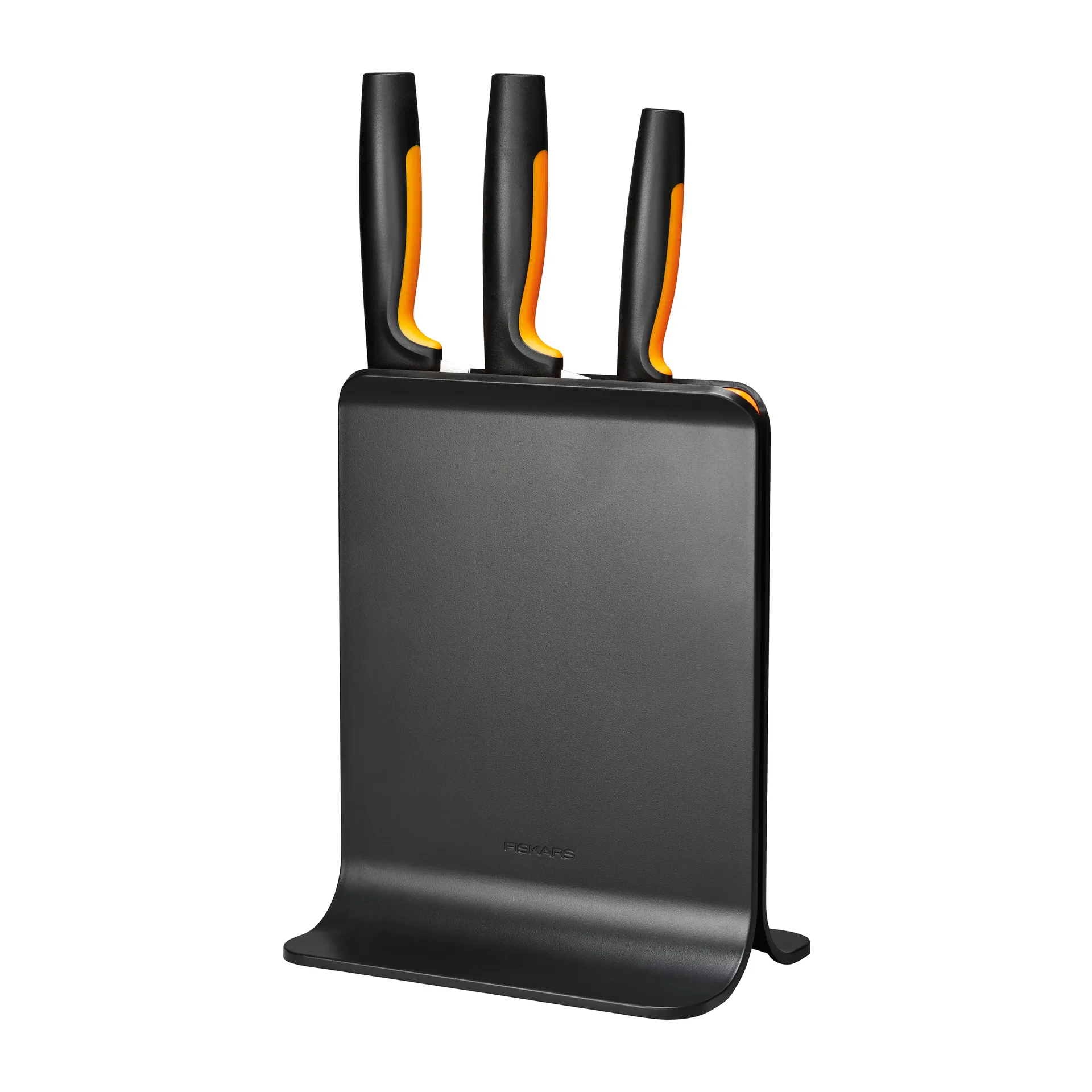 Bloque de cuchillos en plástico con 3 cuchillos Functional Form, 4 piezas Fiskars