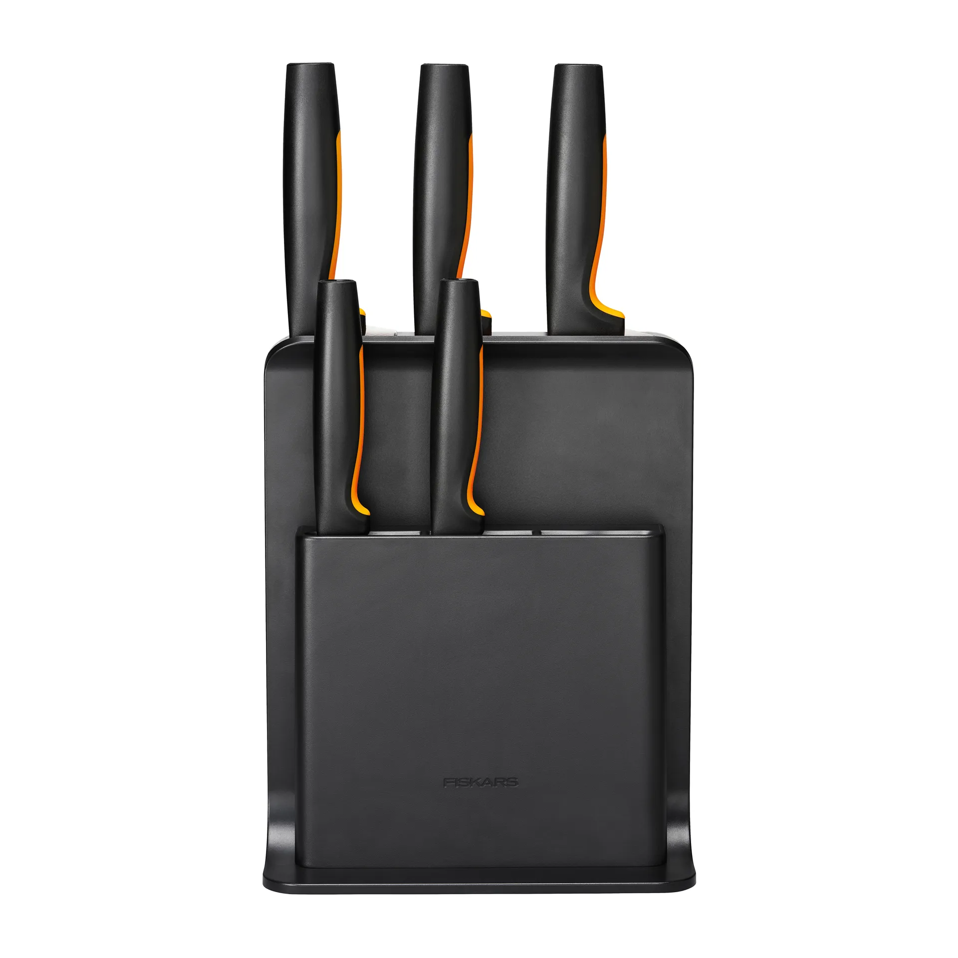 Bloque de cuchillos en plástico con 5 cuchillos Functional Form, 6 piezas Fiskars