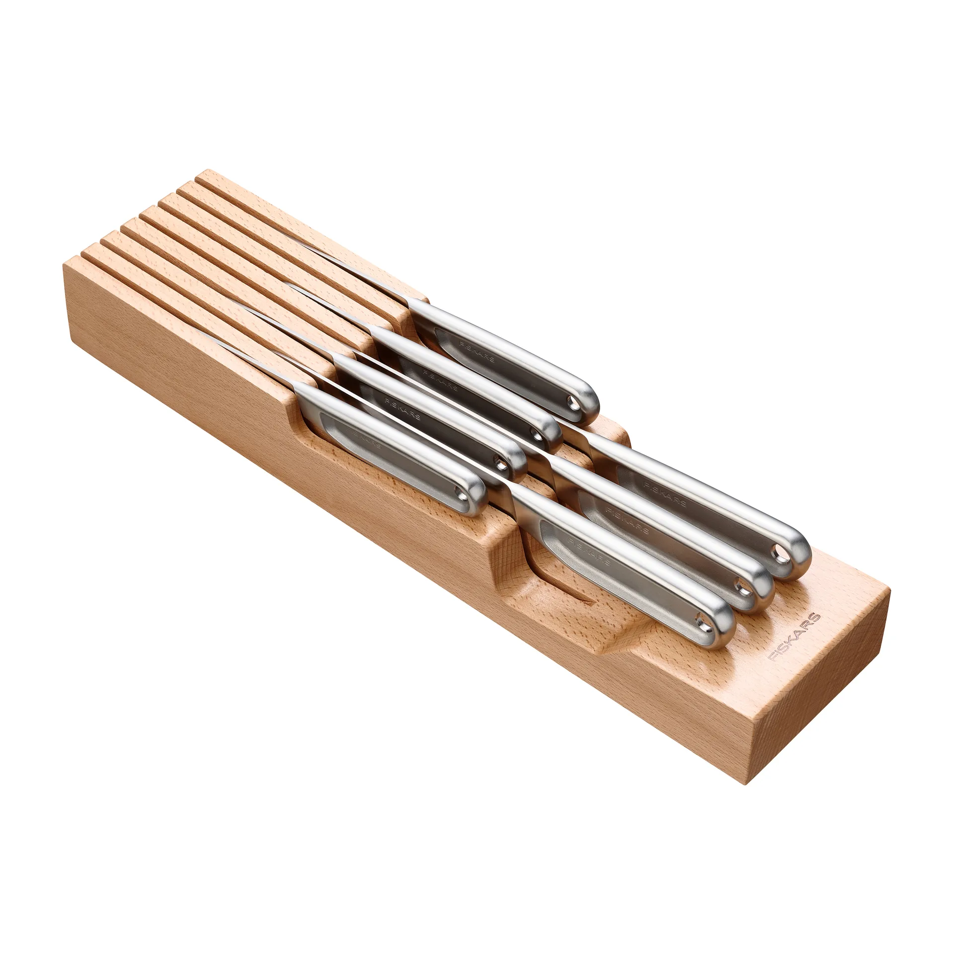 Caja de cuchillos Fiskars, Madera Fiskars