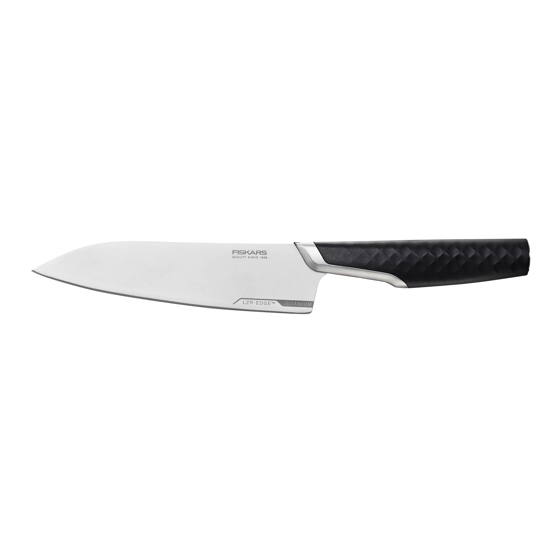 Cuchillo de chef Titanium 16 cm, negro Fiskars