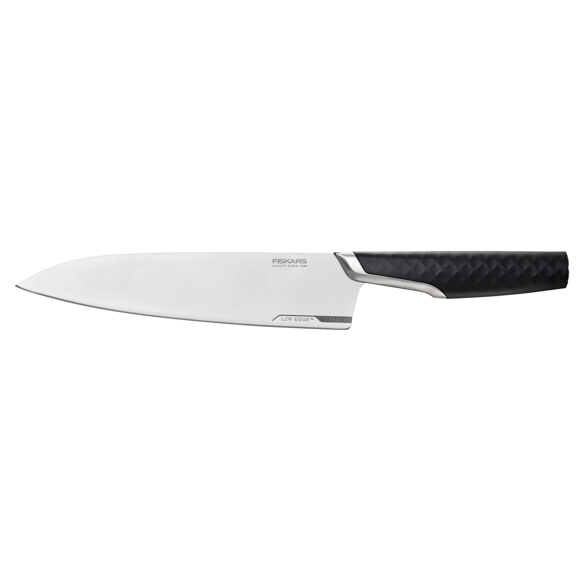 Cuchillo de chef Titanium 20 cm, negro Fiskars