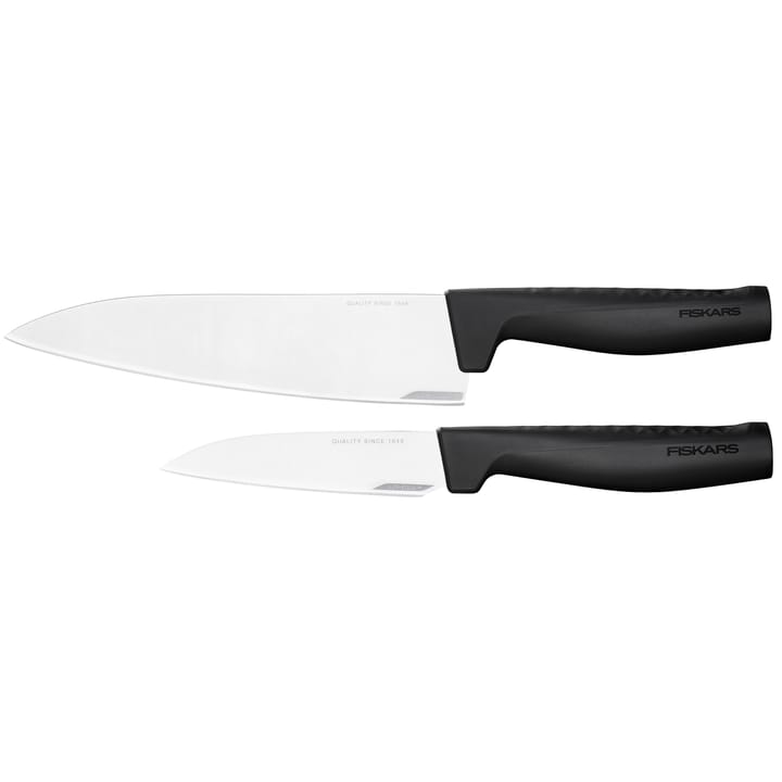 Cuchillo de chef y cuchillo de verduras Hard Edge - 2 piezas - Fiskars