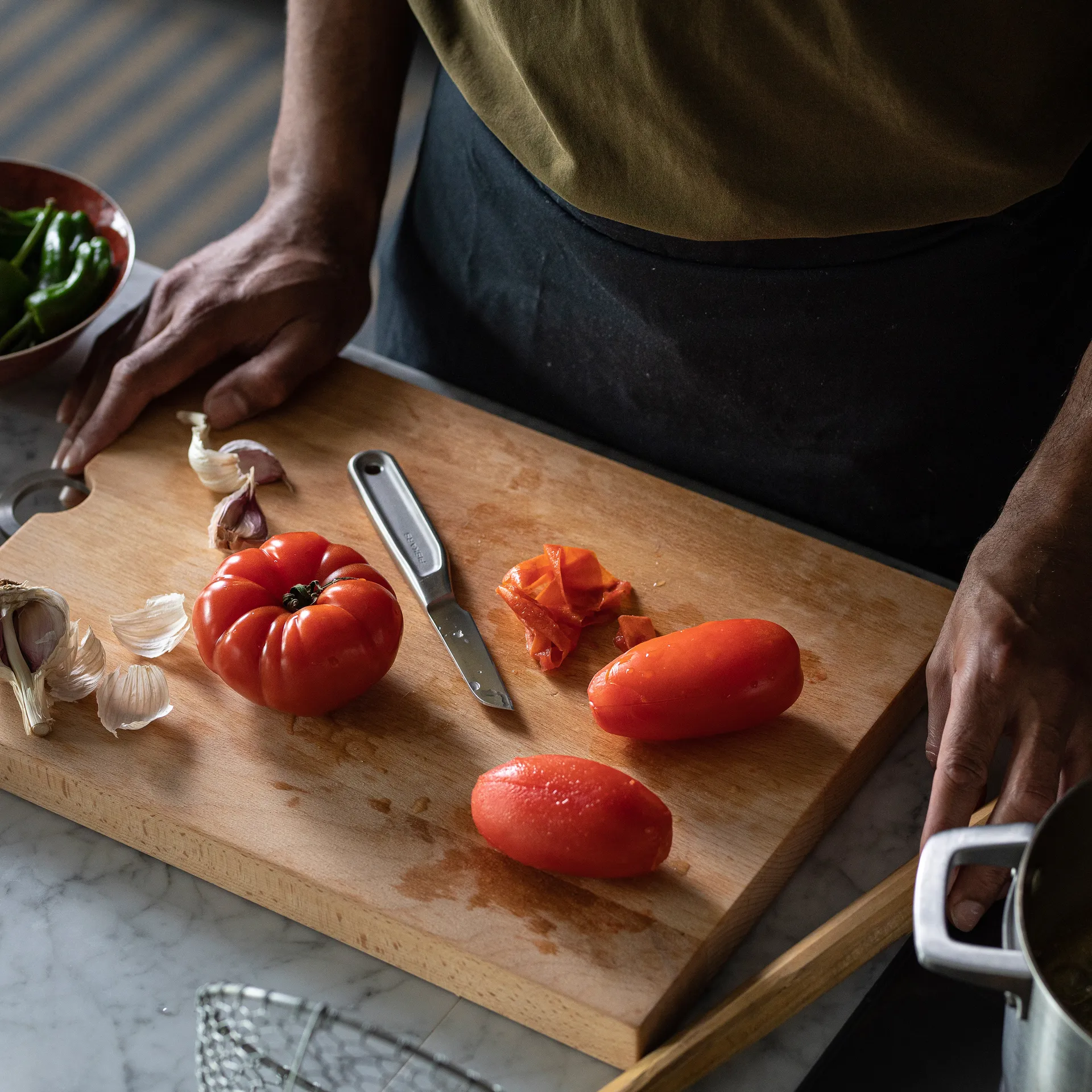 Cuchillo mondador All Steel, 7 cm Fiskars