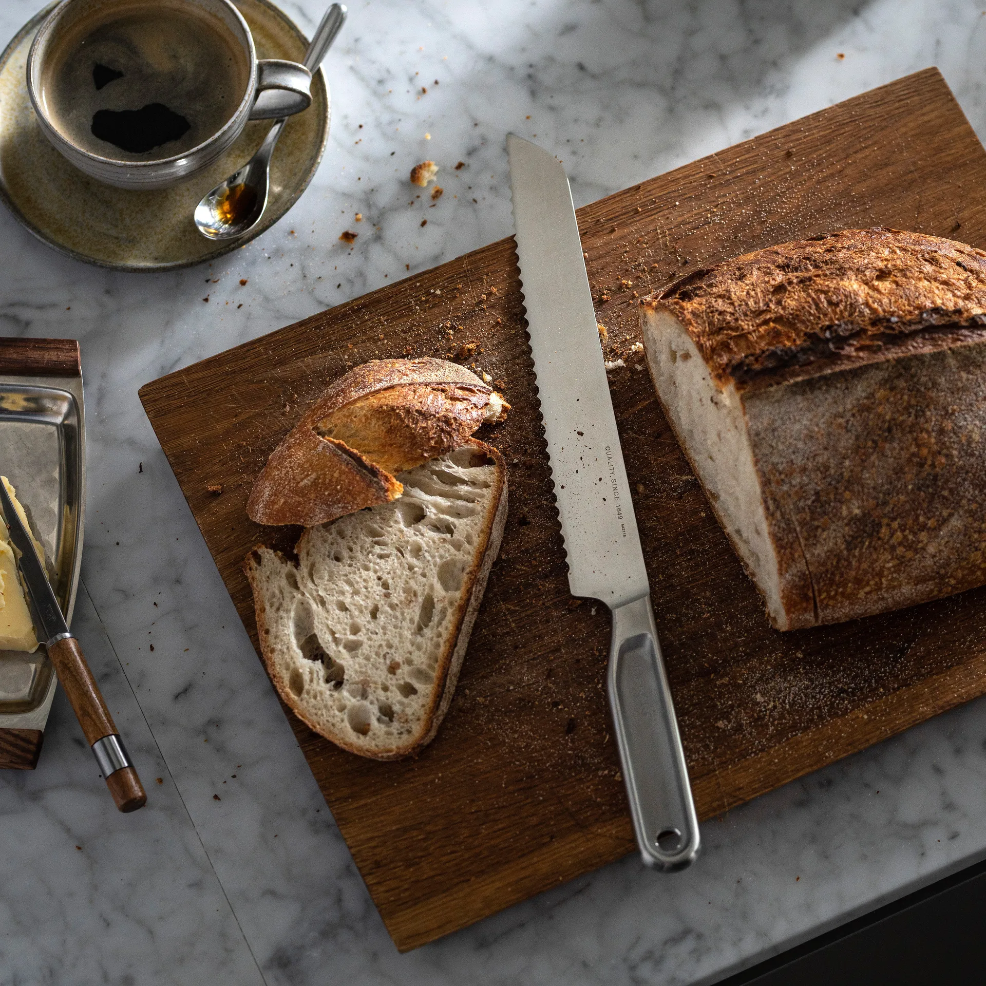 Cuchillo para pan All Steel, 22 cm Fiskars