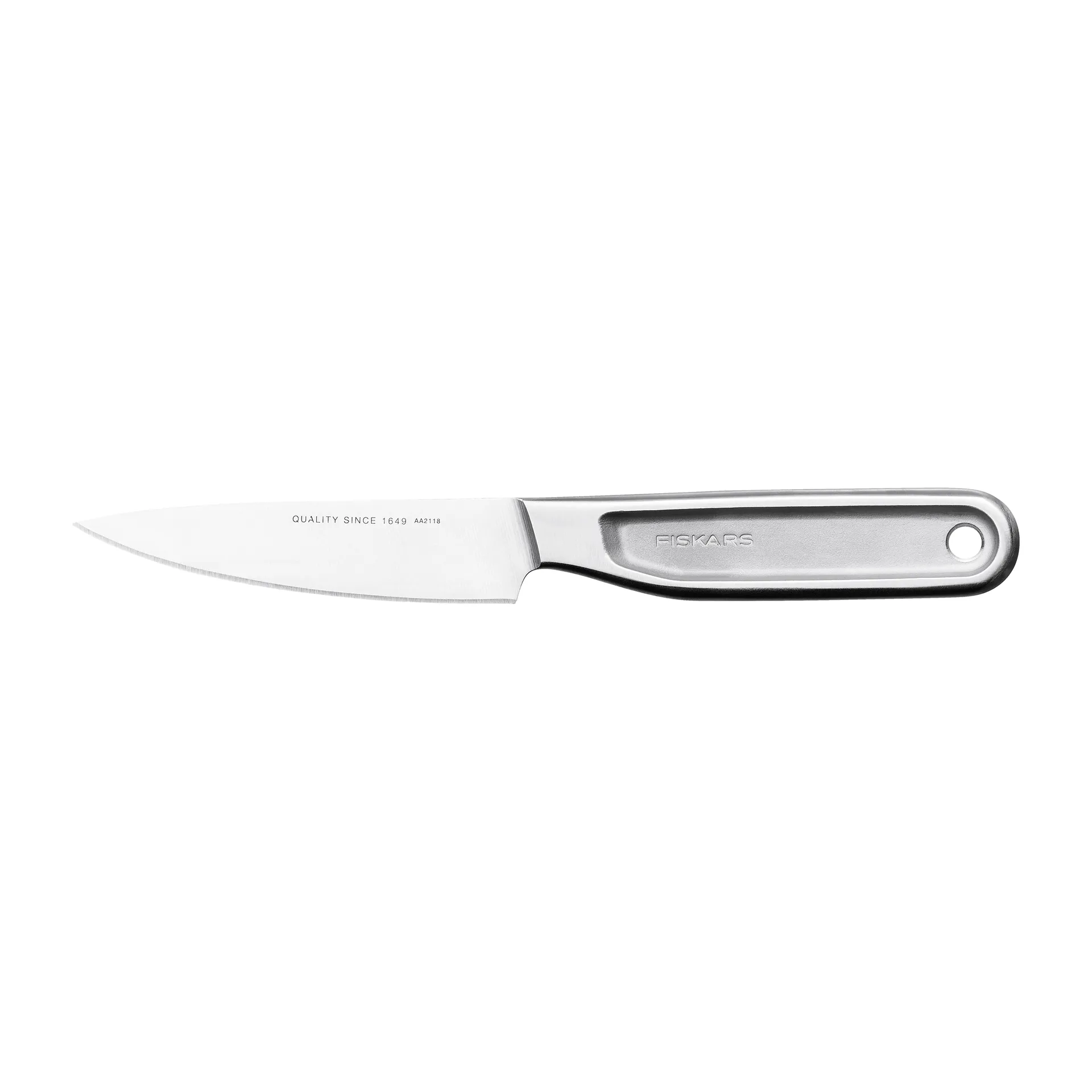 Cuchillo para vegetales All Steel, 10 cm Fiskars