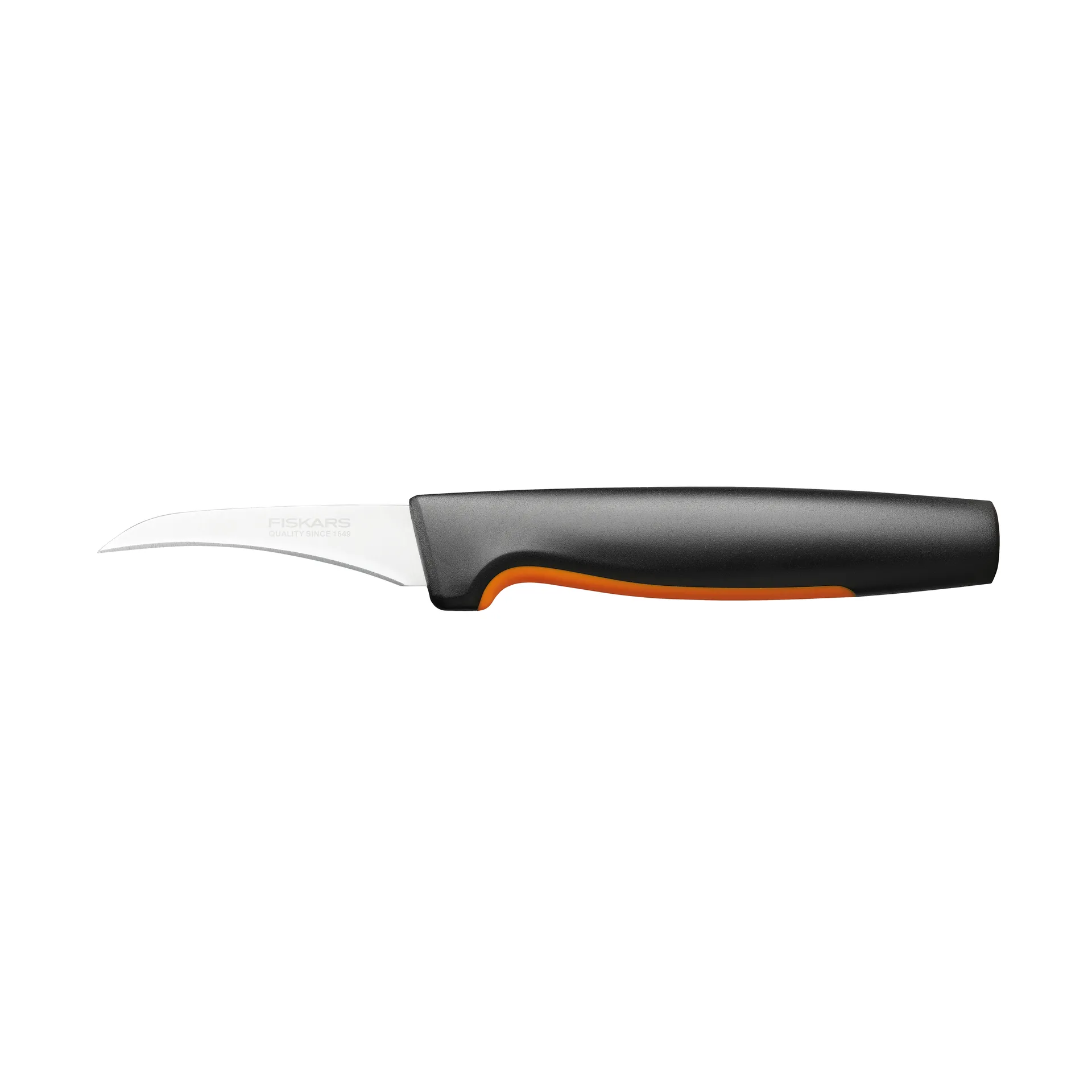 Cuchillo pelador curvado Functional Form, 7 cm Fiskars