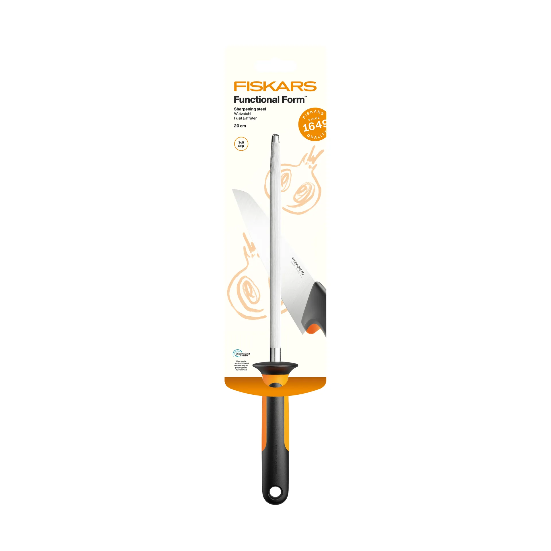 Functional Form chaira, Acero inoxidable Fiskars