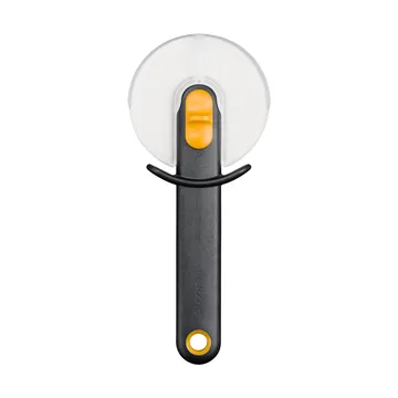 Functional Form cortapizzas - Negro, con protector de hoja - Fiskars