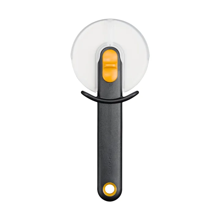 Functional Form cortapizzas - Negro, con protector de hoja - Fiskars