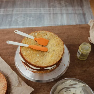Functional Form espátula y mini espátula de repostería - plástico y silicona, 2 piezas - Fiskars