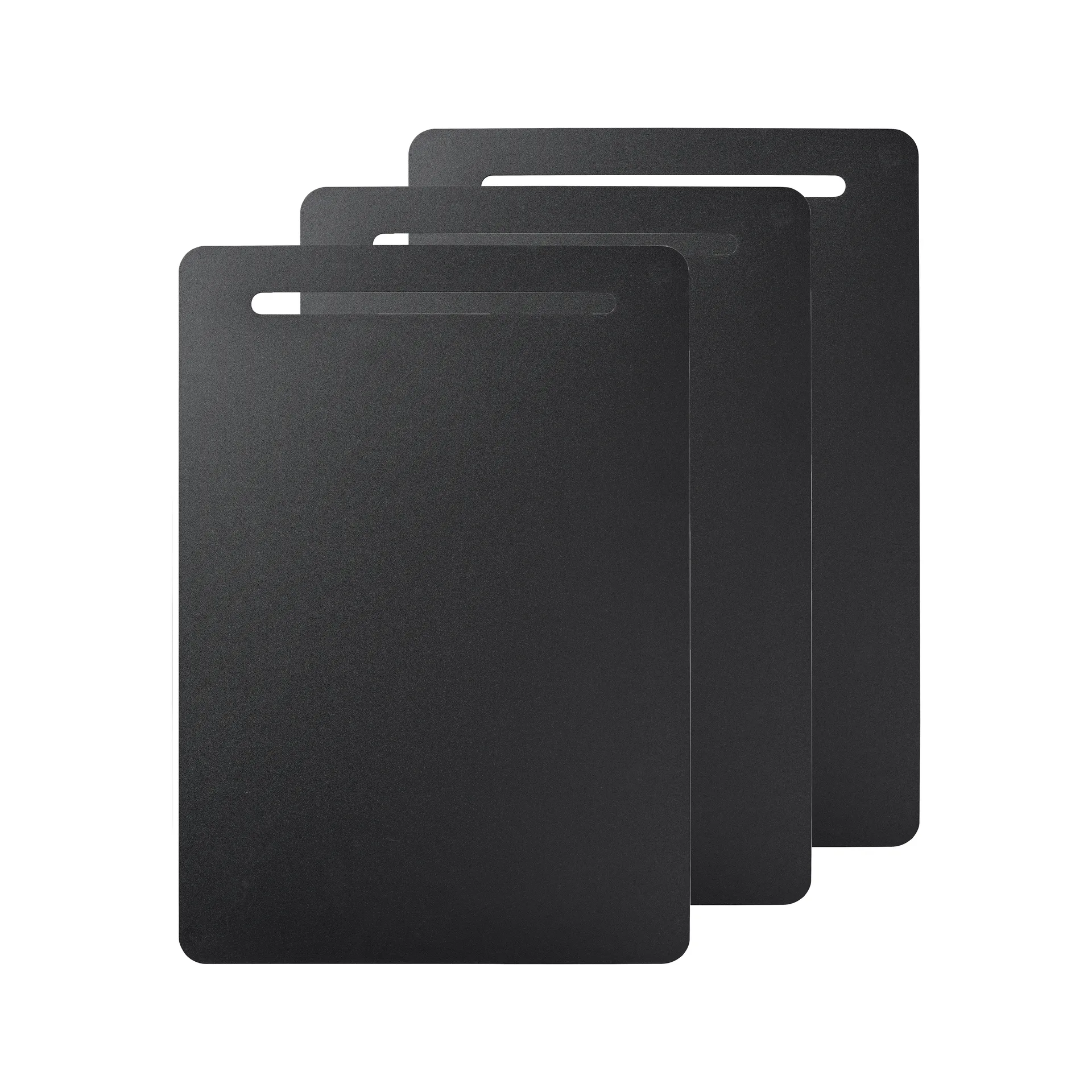 Functional Form Set de 3 tablas de cortar, negro Fiskars
