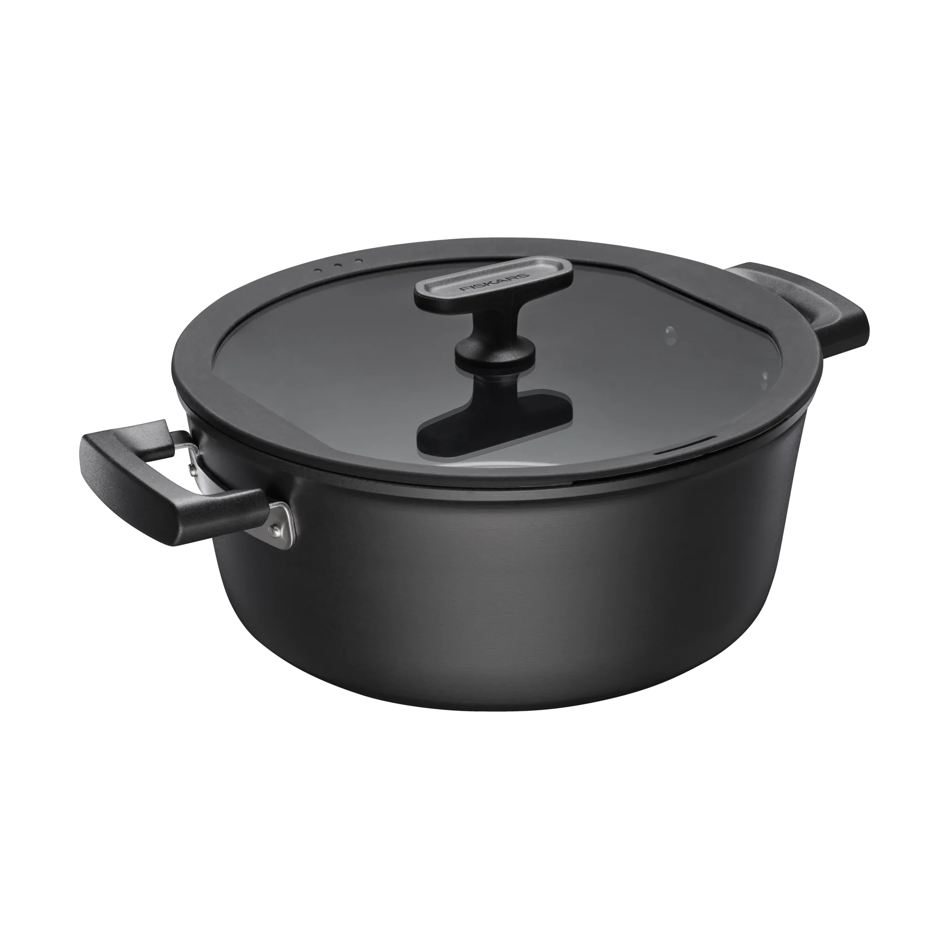 Hard Face olla con tapa Ceratec Superior, 5 L Fiskars