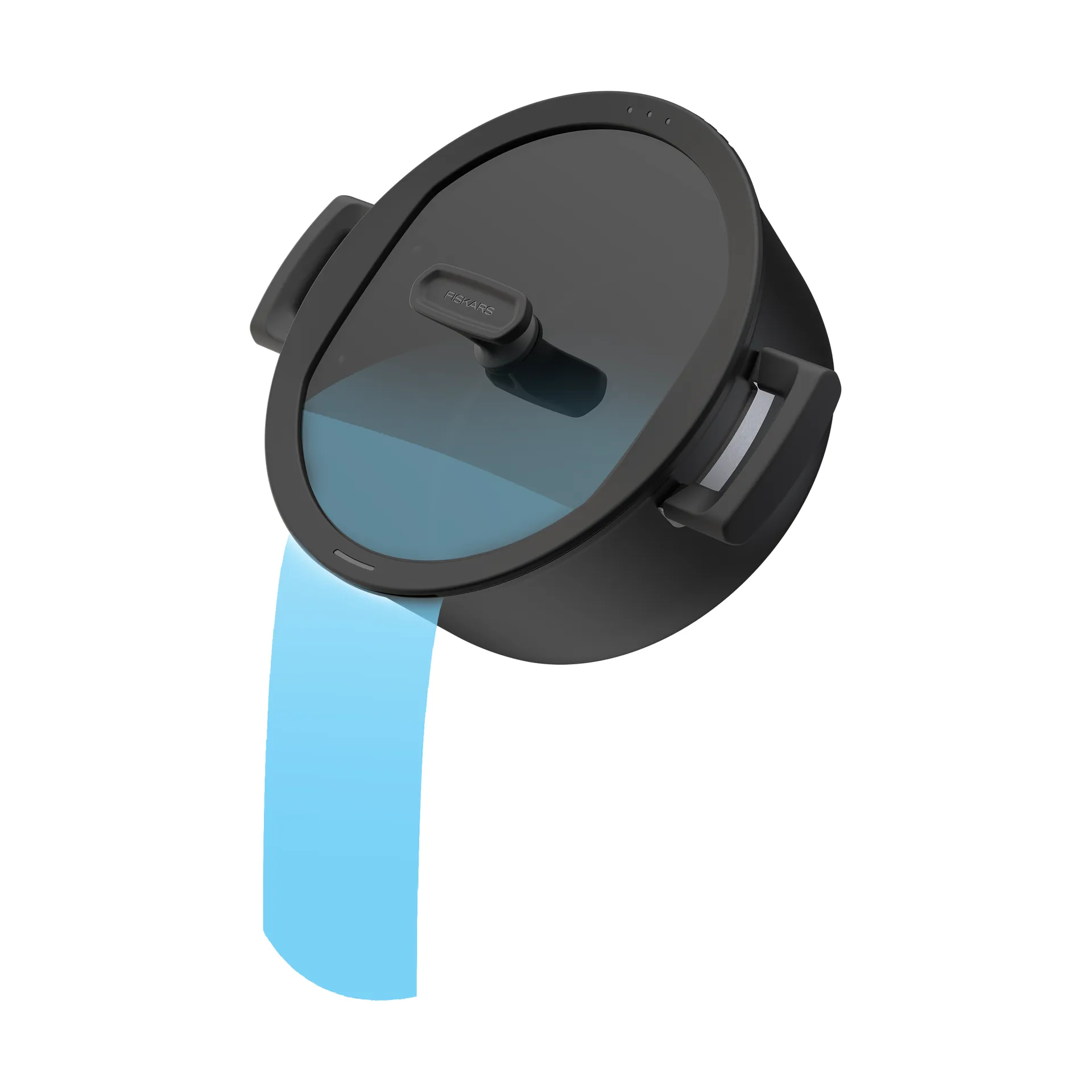 Hard Face olla con tapa Ceratec Superior, 5 L Fiskars